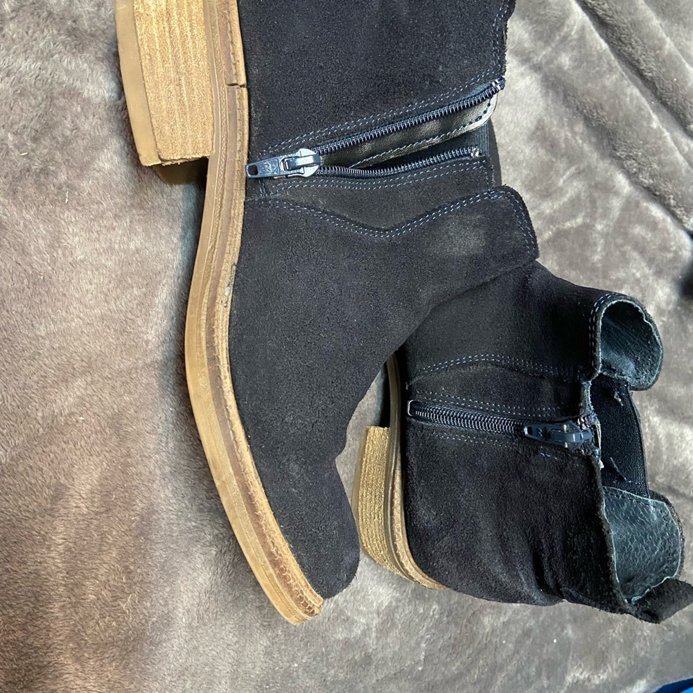 Suede Ankle Boots